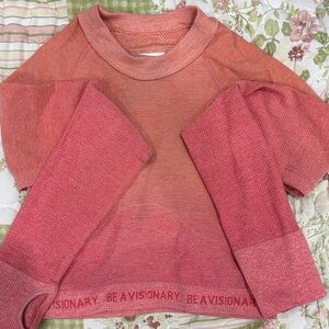 Gymshark Pink and Red Sweater